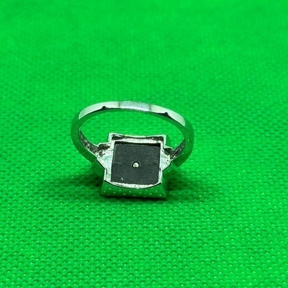 14k real solid gold real diamonds ónix stone size 10 - Picture 8 of 9
